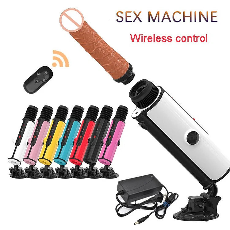 Intellectual Full-automatic Telescopic Gun Electric Dildo Female Pile Driving Artillery