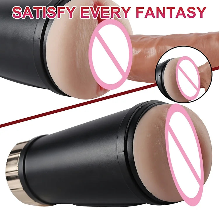 Aircraft Cup Men's Fully Automatic Telescopic Masturbation For Adults Funny Penis Stretching Exercise Machine For Men