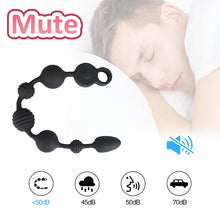 Load image into Gallery viewer, Star Beads Sex Products Foreign Trade Products Men's Appliances Vibration Backyard Massager Anal Plug Shaped Vibration