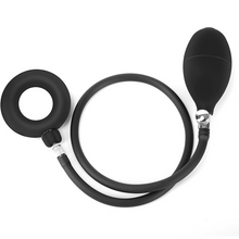Load image into Gallery viewer, Inflate Bird Rings Ball Air Lock Penis Rings Chastity Cage