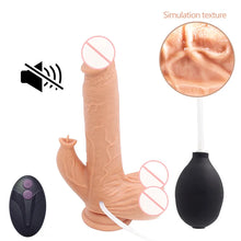 Load image into Gallery viewer, Fake Penis Vibration Machine Gun Women's Water Spray