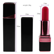 Load image into Gallery viewer, Mini Small Av Stick Magnetic Suction Rechargeable Lipstick Egg Skipping Vibration Women's Sex Toy Jumping Masturbator Adult Sex Toy