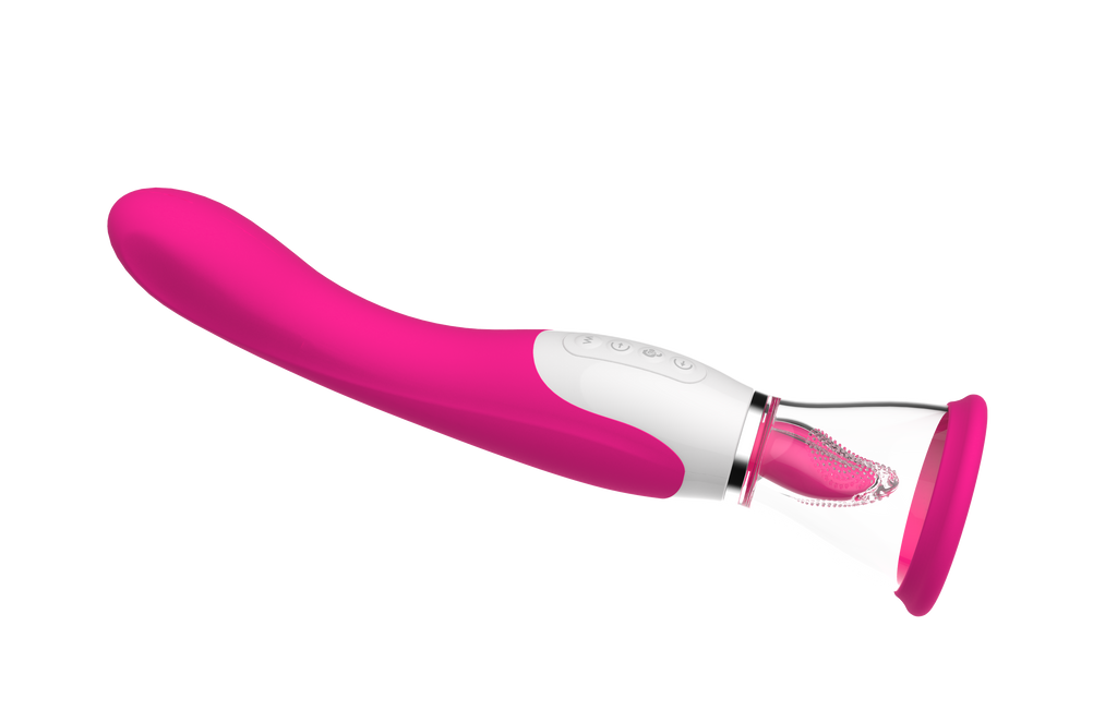 Wistone 3 In 1 Sucking, Licking & Vibrating Female Masturbator