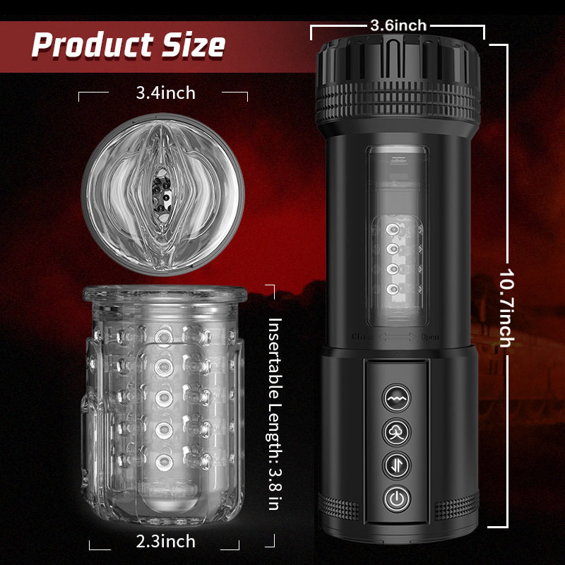 Eder - Automatic Sucking Thrusting Detachable Masturbator