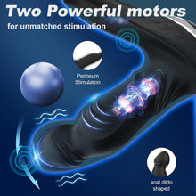 Load image into Gallery viewer, Asura App Control Wiggling &amp; Tapping Prostate Massager with Dual Cock Rings