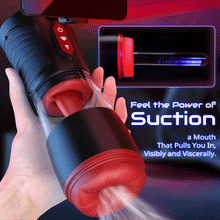 Load image into Gallery viewer, 【Partner Play】LickMe Phone Holder 4 Suction 7 Tongue-Licking Voice Function Male Stroker Masturbator
