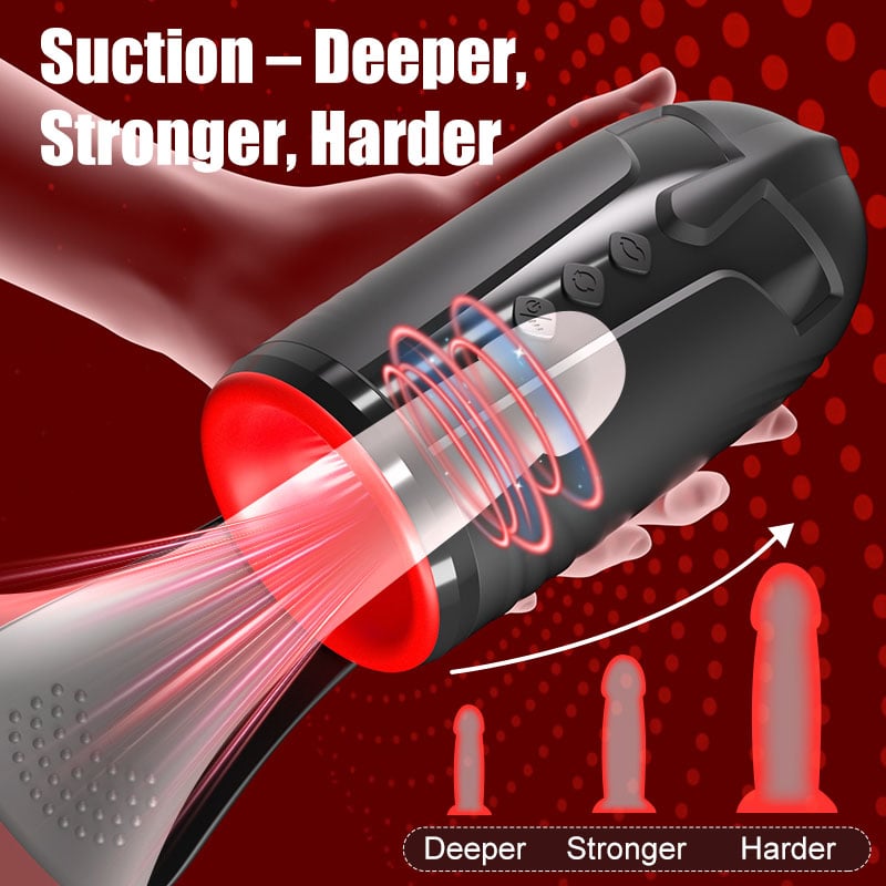 10×Vibe 5×Suck 3×Spin Glans Focused Masturbator