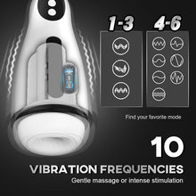 Load image into Gallery viewer, 3-in-1 Suction Vibrating Heated Male Masturbator