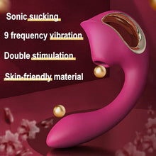 Load image into Gallery viewer, Fashion Women's Masturbation G-spot Stick Sucking Vibrating Stick Husband And Wife Share Adult Articles