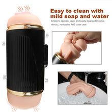 Load image into Gallery viewer, Double-headed aircraft cup fully automatic men's masturbation device mouth and vagina double acupoint famous device penis exercise adult sex toys