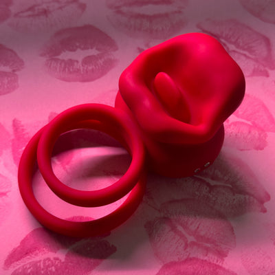 Kiss me Vibrating cock ring