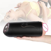 Load image into Gallery viewer, Full Automatic Airplane Cup Male Masturbator Penis Exerciser Intelligent Pronunciation Airplane Cup Sex Toy Wholesale