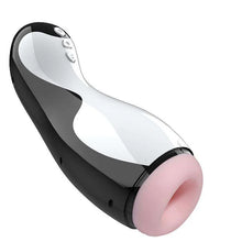 Load image into Gallery viewer, Bowling Deep Throat Intelligent Vibration Vacuum Sucking Voice Aircraft Cup Men's Fun Masturbation Warming Cup