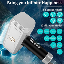 Load image into Gallery viewer, Thor's Hammer 10 Vibration Male Masturbation Cup
