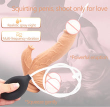 Load image into Gallery viewer, Fake Penis Vibration Machine Gun Women's Water Spray