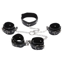 Load image into Gallery viewer, Female Slave Sm Correctional Instruments Of Torture Binding Binding Set Handcuffs Collar Men's And Women's Human Products Husband And Wife Fun Toys