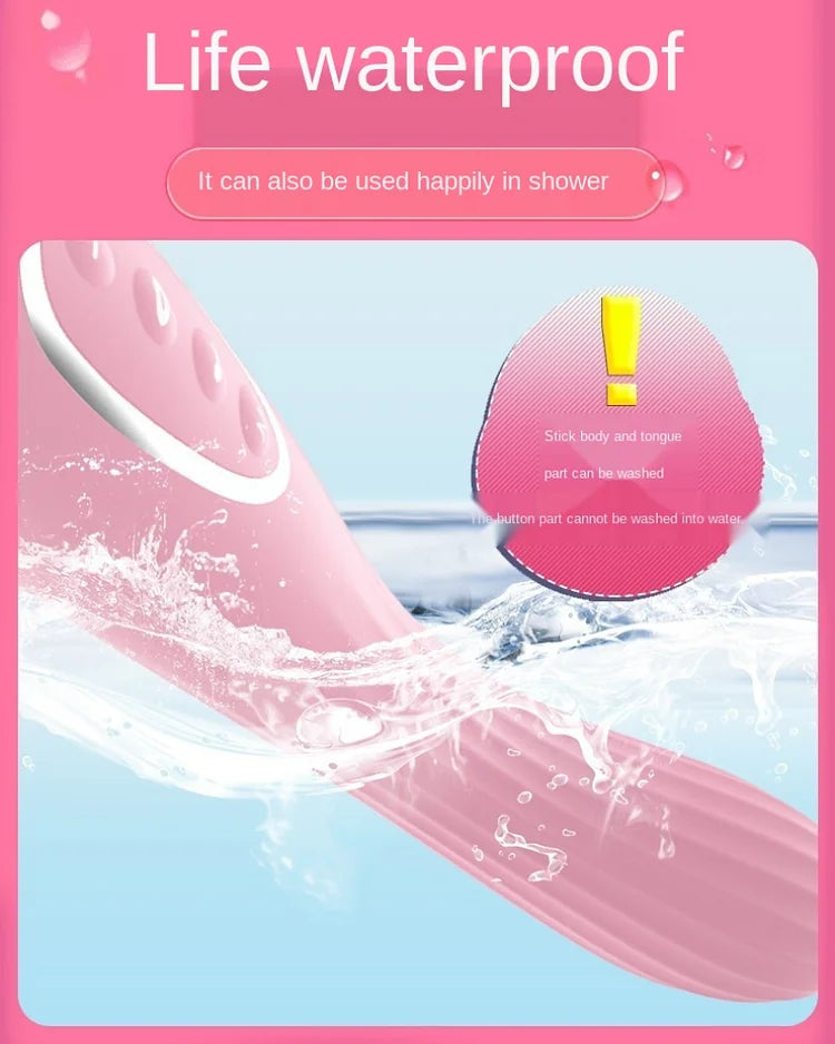 Vibrating Rod, Automatic Masturbator For Female Orgasm, Female Articles, Sex Toys, Adult Toys, Tongue, Spirit Absorber