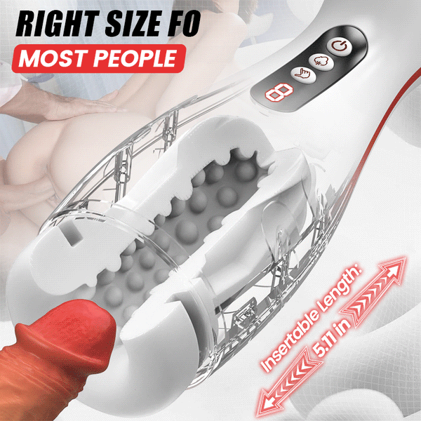 Kama 7 Adjustable Sucking Vibrating Deepthroat Blowjob Masturbator Dick Suck Toy