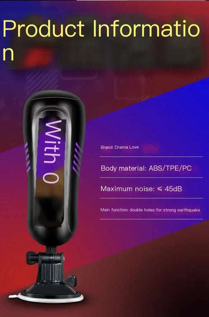 Dramatic Love Airplane Cup Male Masturbator Simulation Model Adult Sex Toy