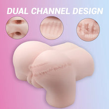 Load image into Gallery viewer, 5.1lb Lifelike Voice Interaction Sex Doll Pocket Pussy Ass With Vagina Anal Sex Stroker