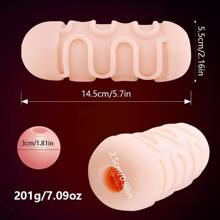 Shot With A Ball Simulated Vagina Male Masturbator