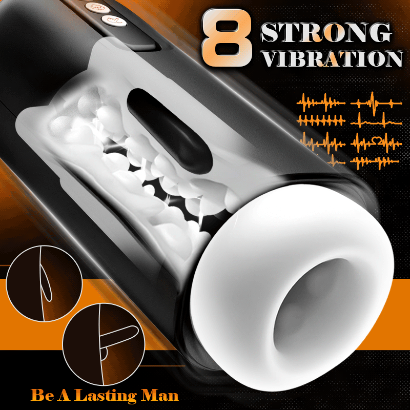 Sophia – 8 Vibration 8 Sucking Modes 3D Realistic Sleeve Automatic Male Masturbator