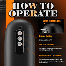 Load image into Gallery viewer, Sophia – 8 Vibration 8 Sucking Modes 3D Realistic Sleeve Automatic Male Masturbator