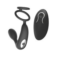 Load image into Gallery viewer, Remote Control Lock Semen Men's Vibration Front And Rear Atrium Anal Plug Stimulation Masturbation Device