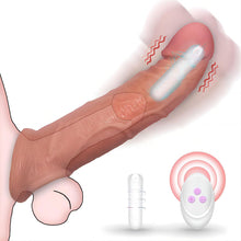 Load image into Gallery viewer, Vibrating Penis Sleeve with 10 Vibration Modes