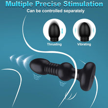 Load image into Gallery viewer, Thrusting Anal Plug Butt Plug, Remote Control Anal Sex Toy Vibrator With 5 Vibrating and Thrusting Modes,Prostate Massager For Male and Female, HBABY Waterproof Adult Sex Toy Anal Toys P Spot Massager