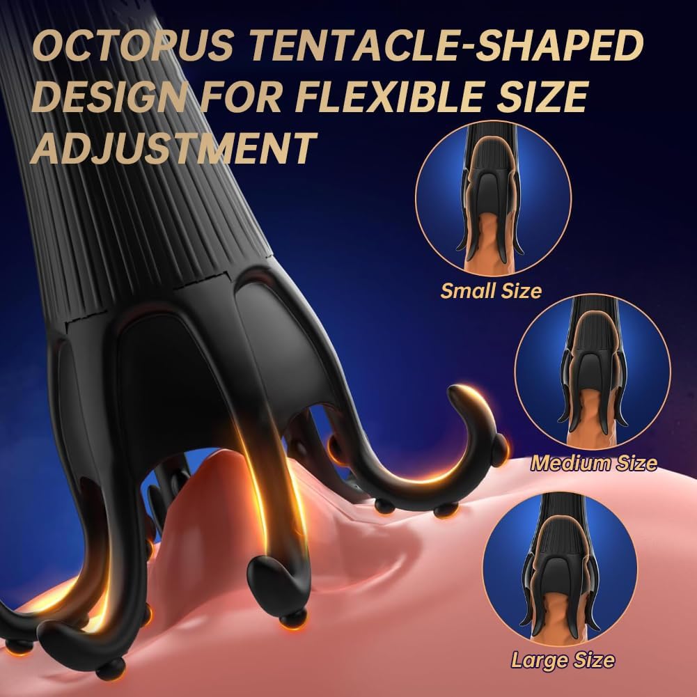 Male Sex Toys for Men - Masturbator Machine with 10 Modes Vibration & 10 Licking Tongue,Adult Sex Toys for Training & Prolong Endurance,Waterproof Male Stroker