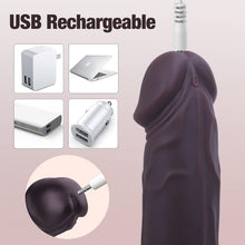 Load image into Gallery viewer, Black  Penis Sleeve Vibrating Cock Sleeve