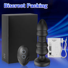 Load image into Gallery viewer, Thrusting Sex Toys Anal Plugs - APP Remote Control Vibrating Butt Plug with 12 Vibrating &amp; Thrusting Modes Prostate Massager Anal Toys, G Spot Vibrator Anal Sex Toys for Male and Female