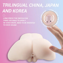 Load image into Gallery viewer, 5.1lb Lifelike Voice Interaction Sex Doll Pocket Pussy Ass With Vagina Anal Sex Stroker