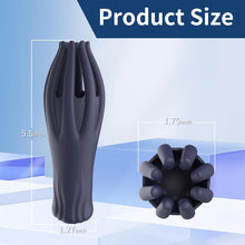 Load image into Gallery viewer, Male Vibrator Sex Toys - Magnetic Penis Vibrator with 10 Modes Vibration, 3-in-1 Penis Massager for Masturbation Prolong Endurance and Massage, Blue Silicone Waterproof Mens Vibrator
