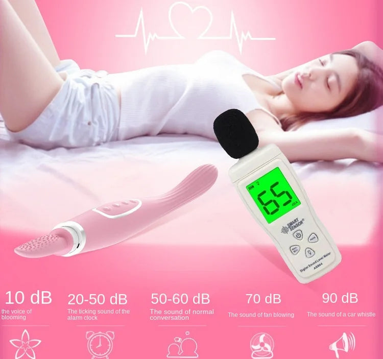 Vibrating Rod, Automatic Masturbator For Female Orgasm, Female Articles, Sex Toys, Adult Toys, Tongue, Spirit Absorber