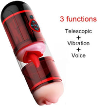 Load image into Gallery viewer, Men's Airplane Cup Masturbator Oral Love Deep Waiting Tongue Oral Sex Cup