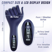 Load image into Gallery viewer, “God's right hand” – vibration function with 9 frequencies, simulated design, suitable for users with large penises.