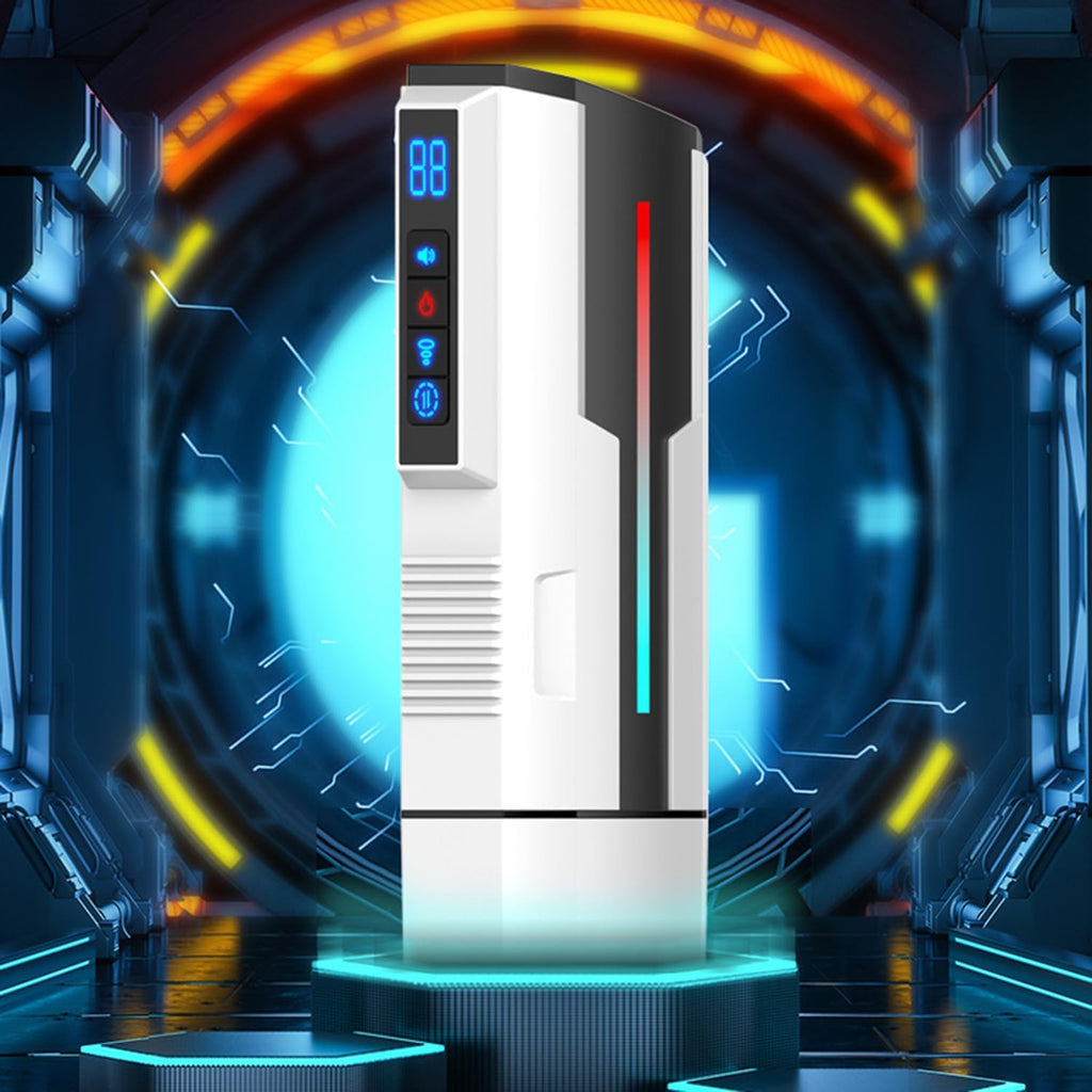 Automatic Male Masturbator Sex Toys for Men, Adult Toy Penis Pump with 7 Vibrating & 5 Sucking Thrusting Modes, LCD Display Mens Realistic Pocket Pussy Stroker Blowjob Machine