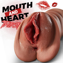 Load image into Gallery viewer, Realistic Pocket Pussy Male Masturbator, Thick Labia Pussy Masturbators Sex Toy with 5D Deep Vagina and Tight Anus, Lifelike Blowjob Male Stroker Adult Sex Toys for Men Masturbation