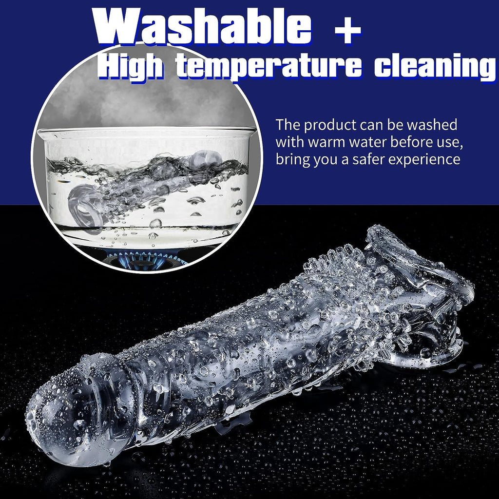 Dovelo Reusable Penis Sleeve Cock Extender / Condom