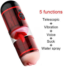 Load image into Gallery viewer, Men's Airplane Cup Masturbator Oral Love Deep Waiting Tongue Oral Sex Cup