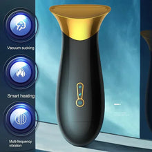 Load image into Gallery viewer, New Mermaid Sucking Aircraft Cup Vacuum Sucking Allows Vibration Adult Masturbation Device Men's Interactive Pronunciation