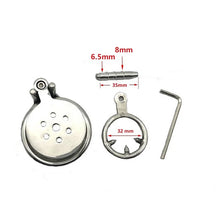 Load image into Gallery viewer, Men's Stainless Steel Chastity Lock Chastity Belt Cb3000cb60000 Alternative Toy Sex Goods