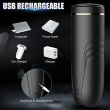 Load image into Gallery viewer, Aircraft Cup Automatic Men's Inside Telescopic Vacuum Oral Masturbation Cup Adult Sex Products Automatic Trainer Wholesale