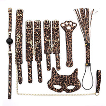 Load image into Gallery viewer, Leopard Print Sm Bundled Suit 7-piece
