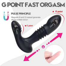 Load image into Gallery viewer, Men's Retractable Prostate Anal Plug G-point Stick Vibrator