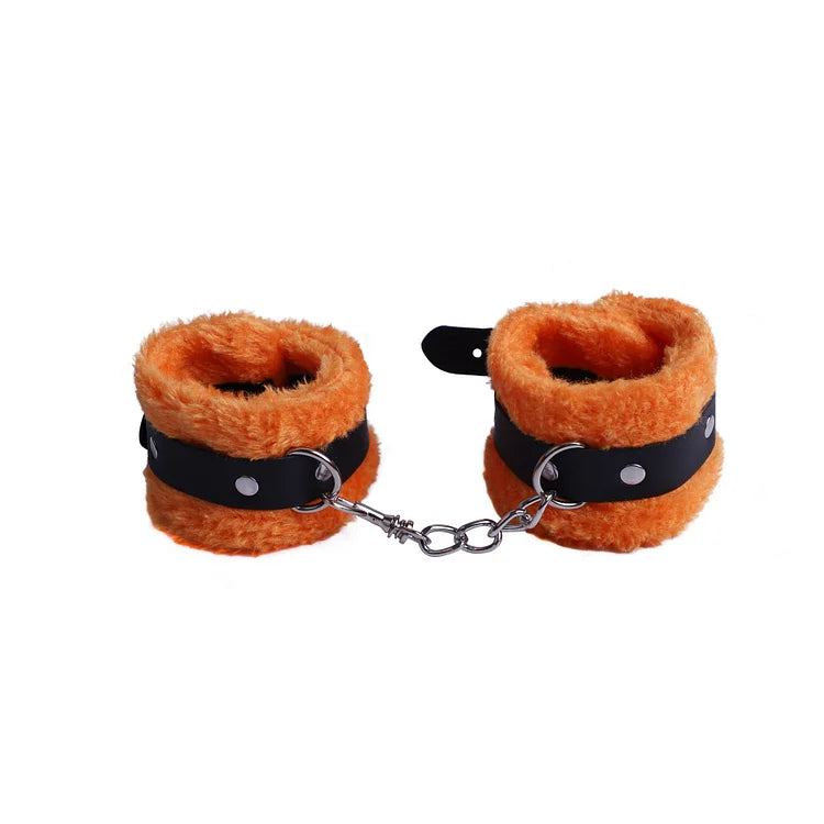 Fur Lined Wrist Or Ankle Cuffs