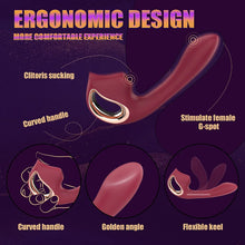 Load image into Gallery viewer, Fashion Women's Masturbation G-spot Stick Sucking Vibrating Stick Husband And Wife Share Adult Articles