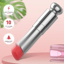Load image into Gallery viewer, Lippy 1.0 - Lipstick With Egg Skipping Women's Vibrator